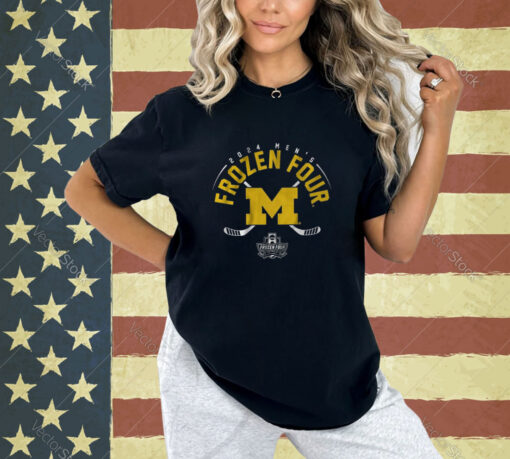 Michigan Hockey 2024 Frozen Four T-Shirt