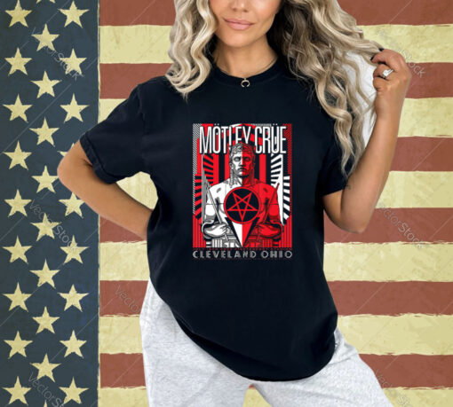 Mötley Crüe – The Stadium Tour Cleveland Event T-Shirt