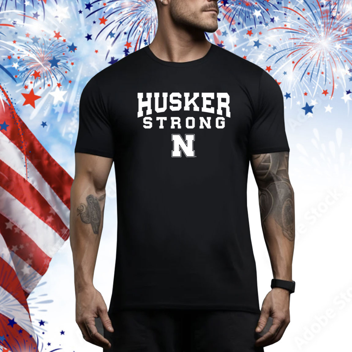 Nebraska Husker Strong Hoodie Shirts