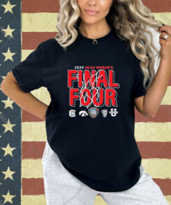 Official 2024 NCAA Women’s Basketball Tournament March Madness Final Four Dynamic Action T-Shirt