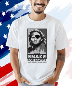 Official 2026 Snake For Nyc Mayor Make America Snake Again T-shirt