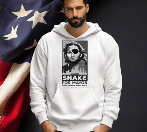 Official 2026 Snake For Nyc Mayor Make America Snake Again T-shirt