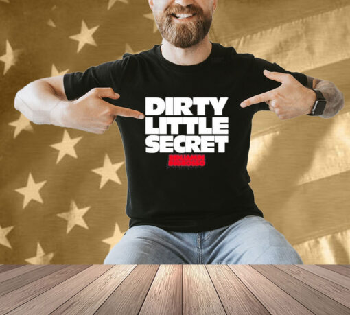 Official Benjamin Ingrosso Dirty Little Secret 2024 T-Shirt