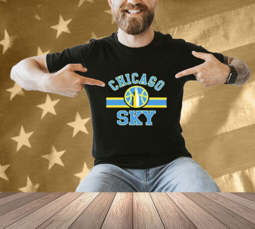 Official Chicago Sky Basketball T-Shirt