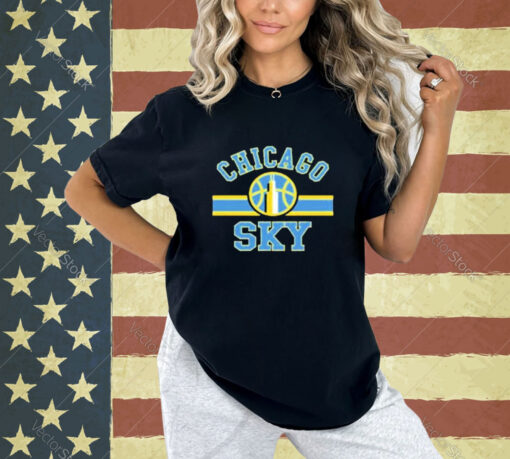 Official Chicago Sky Basketball T-Shirt