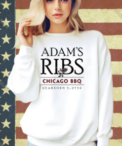 Official Coopersat Adam’s Ribs Chicago Bbq T-Shirt