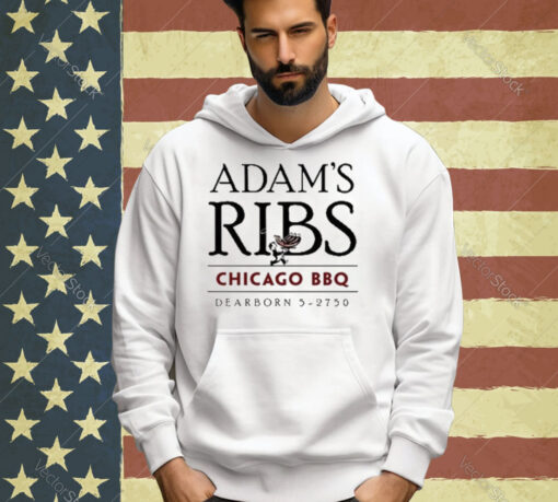 Official Coopersat Adam’s Ribs Chicago Bbq T-Shirt