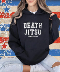 Official Death Jitsu Zero Fucks Iwgp World Heavyweight T-shirt