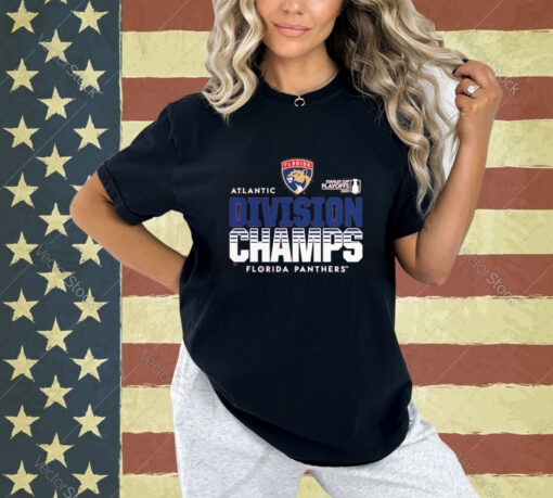 Official Florida Panthers 2024 Atlantic Division Champions T-Shirt