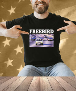 Official Freebird White Bronco T-Shirt
