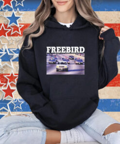 Official Freebird White Bronco T-Shirt