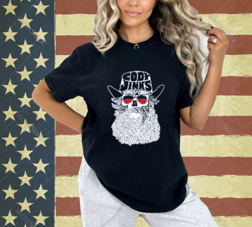 Official Hippies & Cowboys Lyric Beard T-Shirt