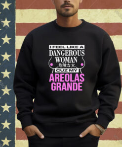 Official I Feel Like A Dangerous Woman Cuz My Areolas Grande T-Shirt