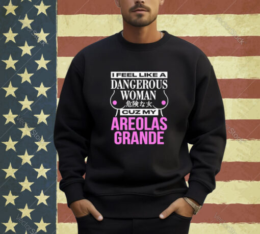 Official I Feel Like A Dangerous Woman Cuz My Areolas Grande T-Shirt