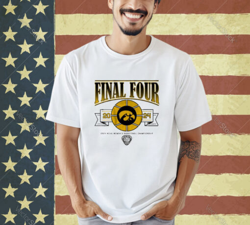 Official Iowa Women’s Basketball 2024 Final Four T-shirt