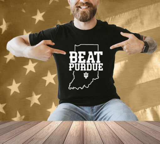 Official Jacob Mangum-Farrar Wearing Beat Purdue T-Shirt