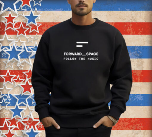 Official Jason Sudeikis Cozy Disco Forward Space Follow The Music T-Shirt