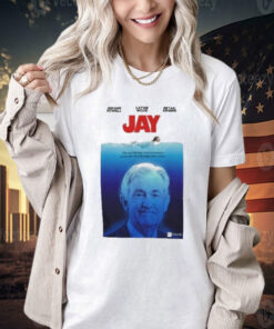 Official Jerome Powell Cathie Wood Retail Defense Jay T-shirt