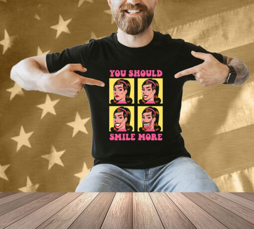 Official Katie Mansfield You Should Smile More T-Shirt