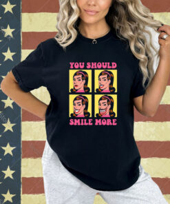 Official Katie Mansfield You Should Smile More T-Shirt