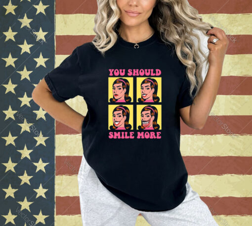 Official Katie Mansfield You Should Smile More T-Shirt