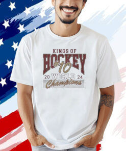 Official King Of Hockey #10 World Champions 2024 University Of Denver Hockey 10 Times Champions T-shirt
