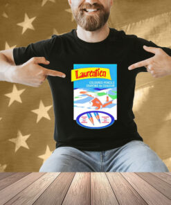 Official Laurentien Coloured Pencils Crayons De Couleur T-Shirt