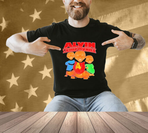 Official Lebron James Alvin And Chipmunks T-Shirt