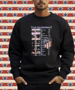 Official Los Colchoneros Atletico Madrid T-Shirt