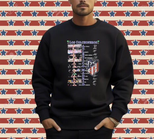 Official Los Colchoneros Atletico Madrid T-Shirt