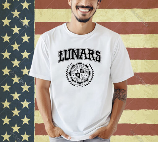 Official Lunars College Pop Punk Since 2021 T-Shirt