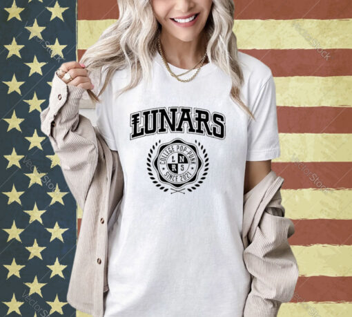 Official Lunars College Pop Punk Since 2021 T-Shirt