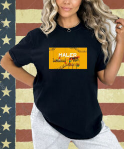 Official Maler Free Font Painter T-shirt