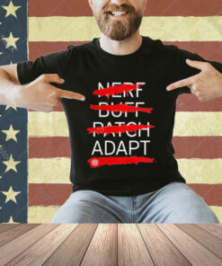 Official Mark Julio Nerf Buff Patch Adapt T-Shirt