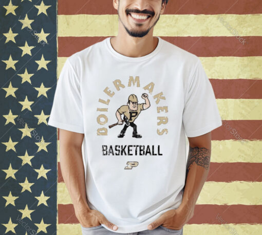 Official Men’s Basketball White Mascot Myles Colvin T-shirt