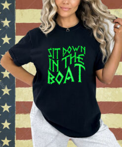 Official Metizport Sit Down In The Boat T-shirt