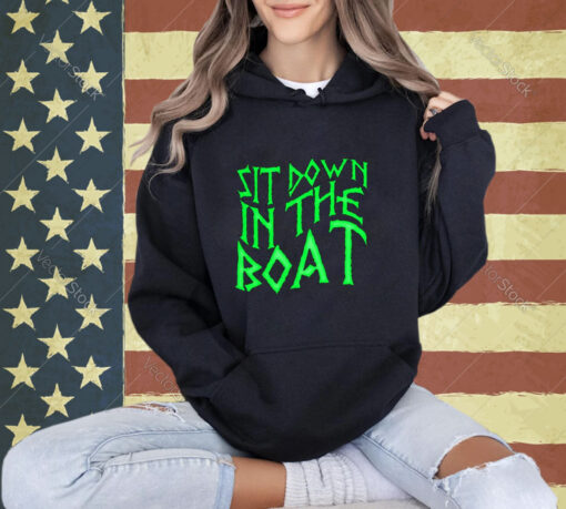 Official Metizport Sit Down In The Boat T-shirt