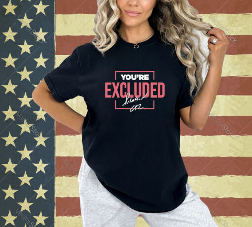 Official Mike Sorrentino You’re Excluded Kids Signature T-shirt