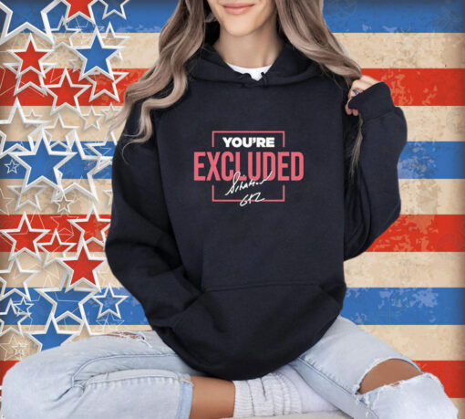 Official Mike Sorrentino You’re Excluded Kids Signature T-shirt