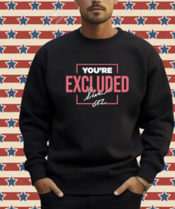 Official Mike Sorrentino You’re Excluded Kids Signature T-shirt