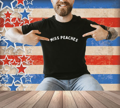 Official Miss Peaches Puff Print T-Shirt