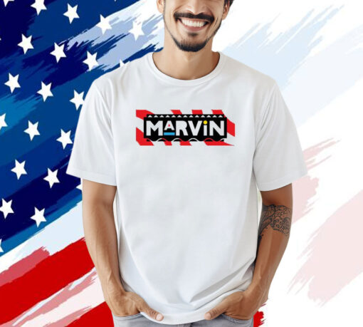 Official More Marvin Madness Logo T-shirt