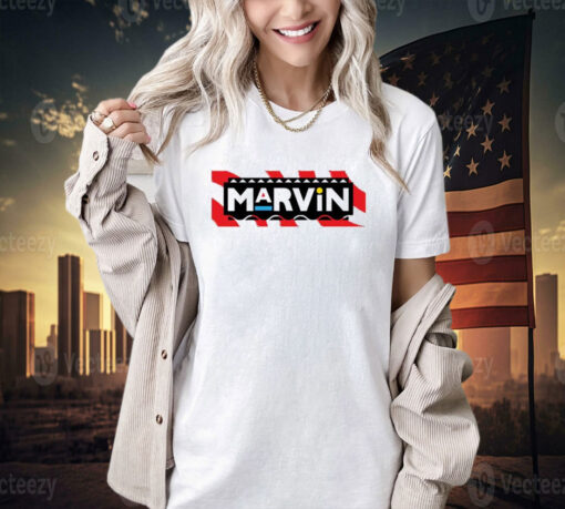 Official More Marvin Madness Logo T-shirt