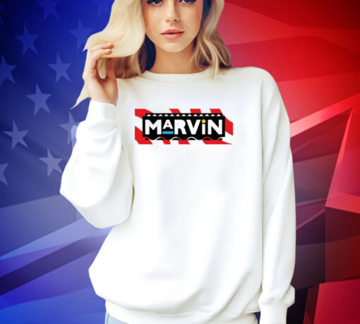 Official More Marvin Madness Logo T-shirt