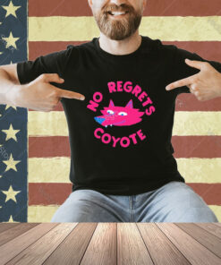Official Naomi Wilkinson No Regrets Coyote Fox T-Shirt