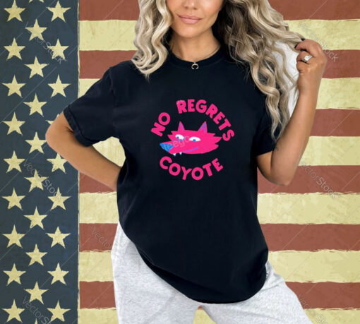Official Naomi Wilkinson No Regrets Coyote Fox T-Shirt