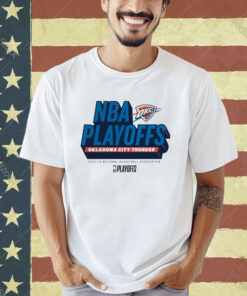 Official Nba Playoffs Oklahoma City Thunder Okc Logo T-shirt