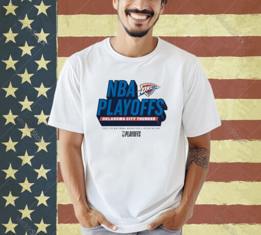 Official Nba Playoffs Oklahoma City Thunder Okc Logo T-shirt