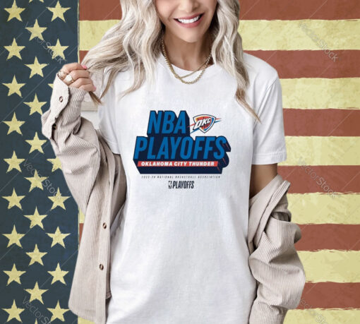 Official Nba Playoffs Oklahoma City Thunder Okc Logo T-shirt