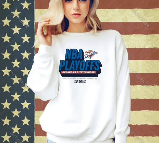 Official Nba Playoffs Oklahoma City Thunder Okc Logo T-shirt